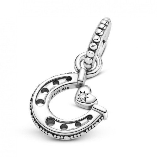 Pandora - Charm Pendant argent Fer à Cheval porte-Bonheur Pandora Passions - Charms pandora symbole