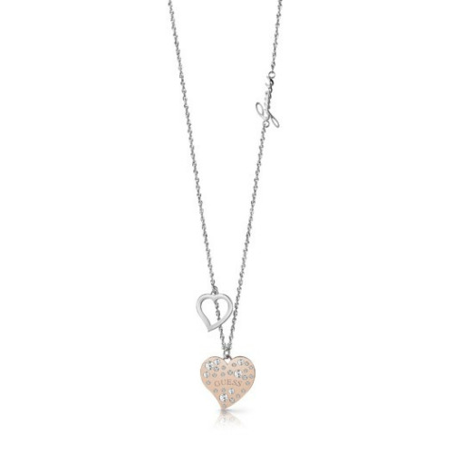 Guess Bijoux - Collier et pendentif UBN78067 - Bijoux coeur de marque