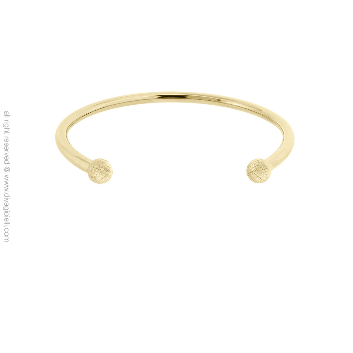 bracelet 17759-002 argent doré - diva gioielli eclisse