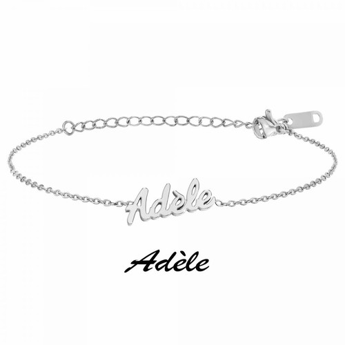Athème - Bracelet Athème B2694-ARGENT-ADELE - Bracelet acier pas cher
