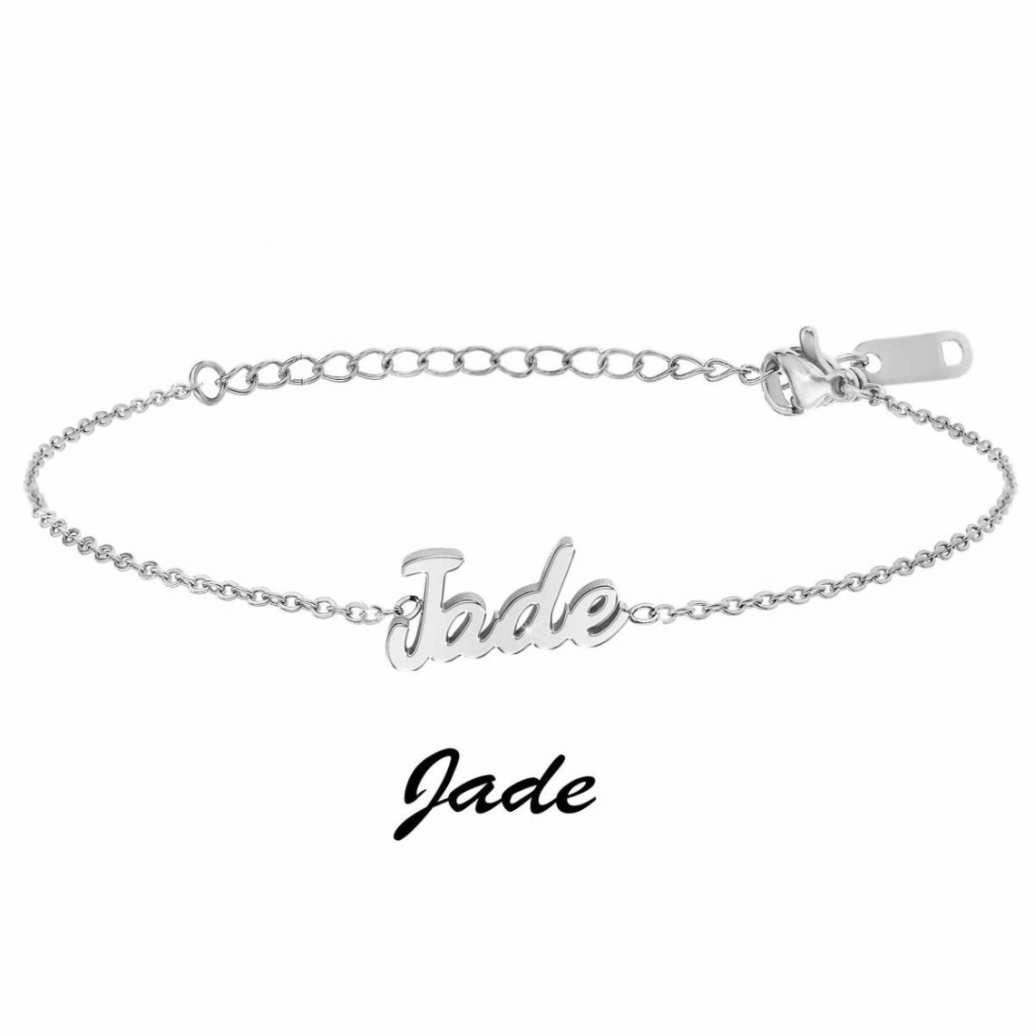 bracelet athème b2694-argent-jade femme