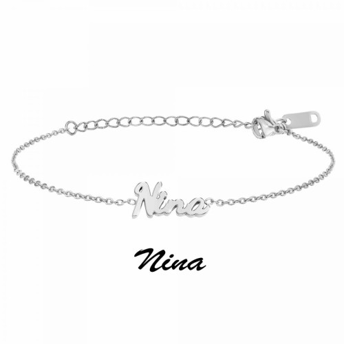 Athème - Bracelet Athème B2694-ARGENT-NINA - Bijoux acier de marque