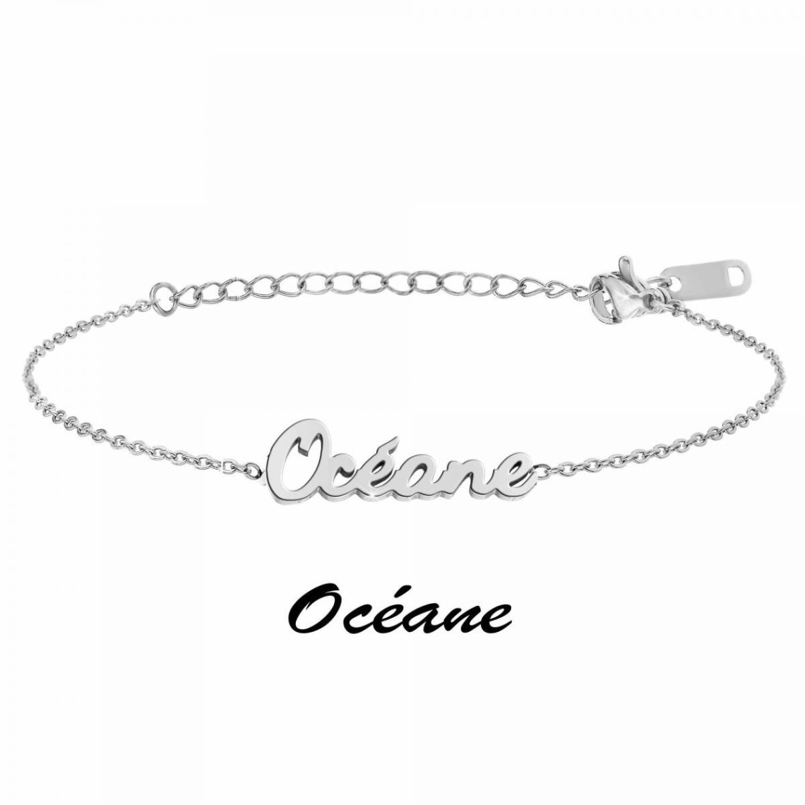 bracelet athème b2694-argent-oceane femme