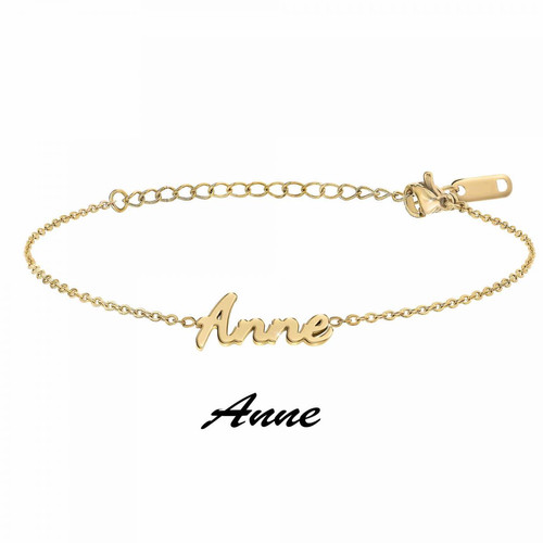 Athème - Bracelet Athème B2694-DORE-ANNE - Promo bijoux charms 30 a 40