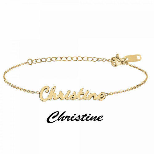 Athème - Bracelet Athème B2694-DORE-CHRISTINE - Bijoux acier de marque