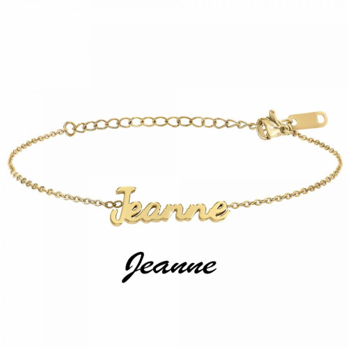 Athème - Bracelet Athème B2694-DORE-JEANNE - Bijoux acier de marque