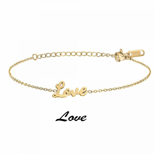 Athème - Bracelet Athème B2694-DORE-LOVE - Bracelet de marque