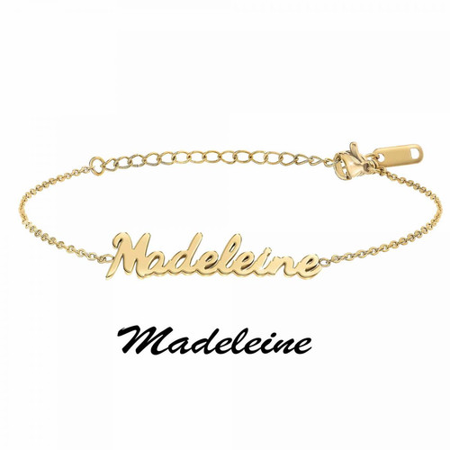 Athème - Bracelet Femme Athème - B2694-DORE-MADELEINE - Bijoux acier de marque