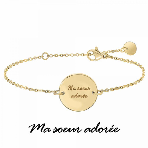 Athème - Bracelet Femme B2817-DORE Acier Doré - Athème  - Bracelet de marque