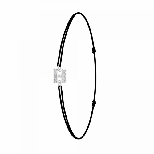 Athème - Bracelet Athème BS082-SB049-H - Bijoux noir de marque