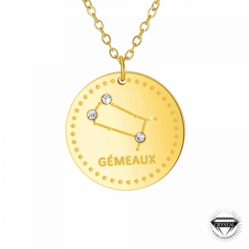Athème - Collier et pendentif Athème B2449-GEMEAUX - Atheme bijoux