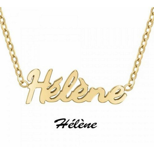Athème - Collier Athème Femme - B2689-DORE-HELENE  - Collier pendentif saint valentin