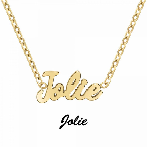 Athème - Collier et pendentif Athème B2689-DORE-JOLIE - Bijoux de marque jaune