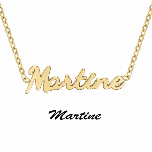 Athème - Collier Athème Femme - B2689-DORE-MARTINE  - Atheme bijoux