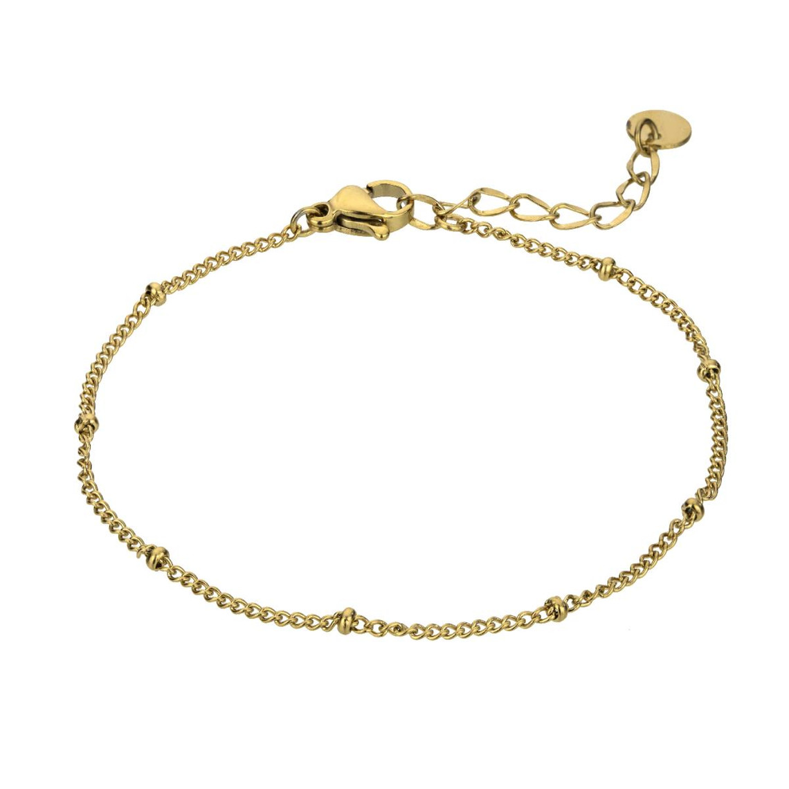 bracelet femme ewb23073g acier doré - emily westwood