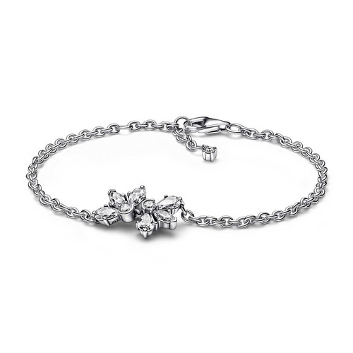 Pandora - Bracelet Chaîne Herbier Scintillant - Pandora Timelesss Femme - Bijoux argent de marque