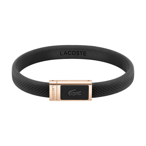 Lacoste - Bracelet Lacoste 2040066 - Bijoux noir de marque