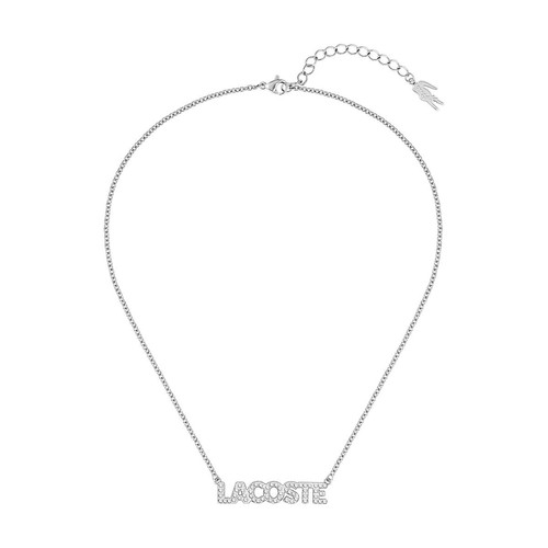 Lacoste - Collier et pendentif Lacoste 2040060 - Bijoux acier de marque