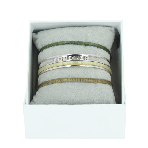 Les Interchangeables - Bracelet Composé Les Interchangeables  - Bijoux de marque argente