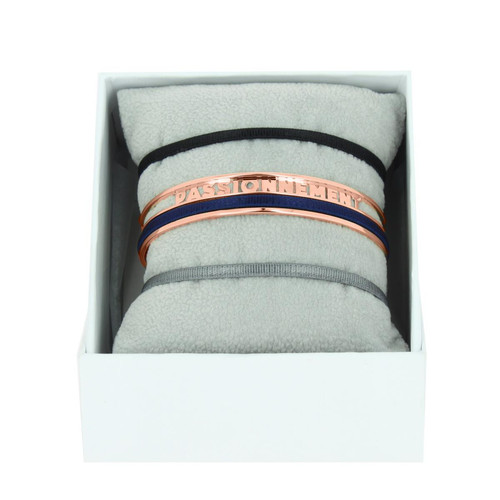 Les Interchangeables - Coffret Jonc Les Interchangeables Femme - A84840 - Bracelet les interchangeables bracelet