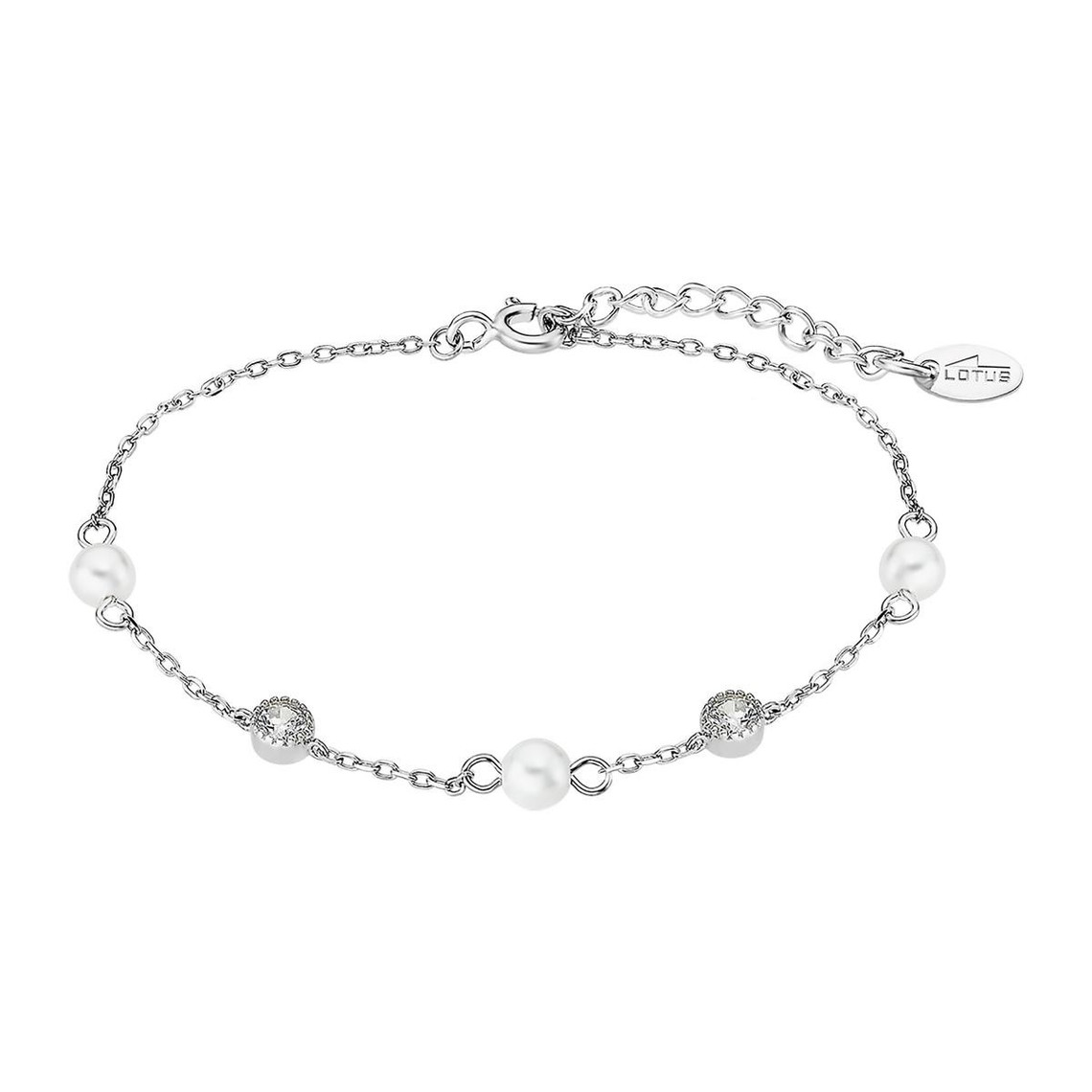 bracelet lotus silver femme - lp3411-2-1