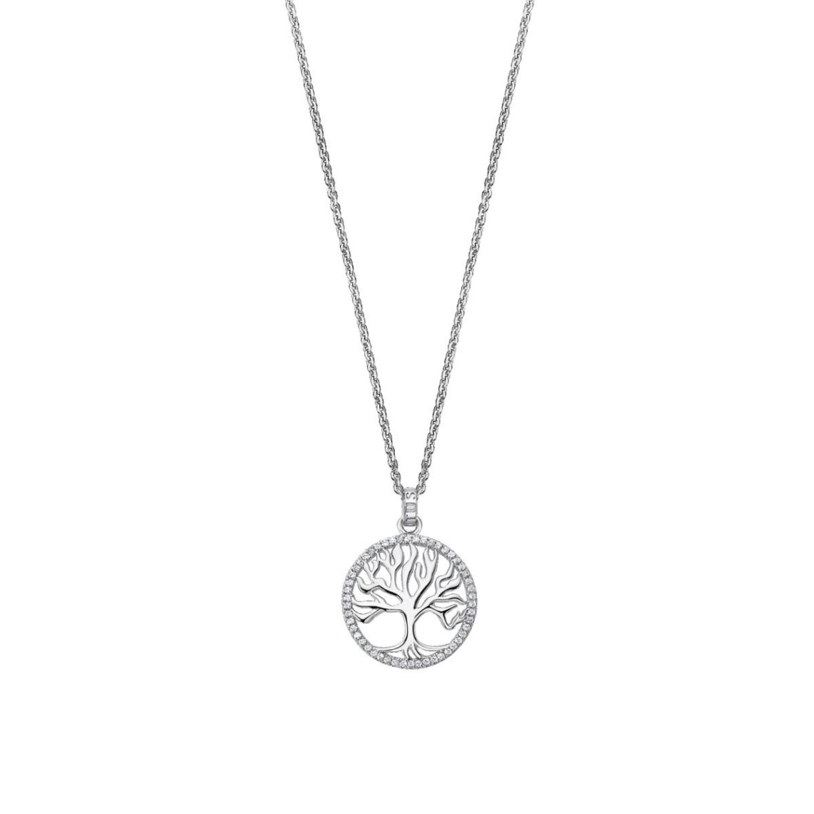 collier et pendentif lotus silver lp1779-1-1 femme