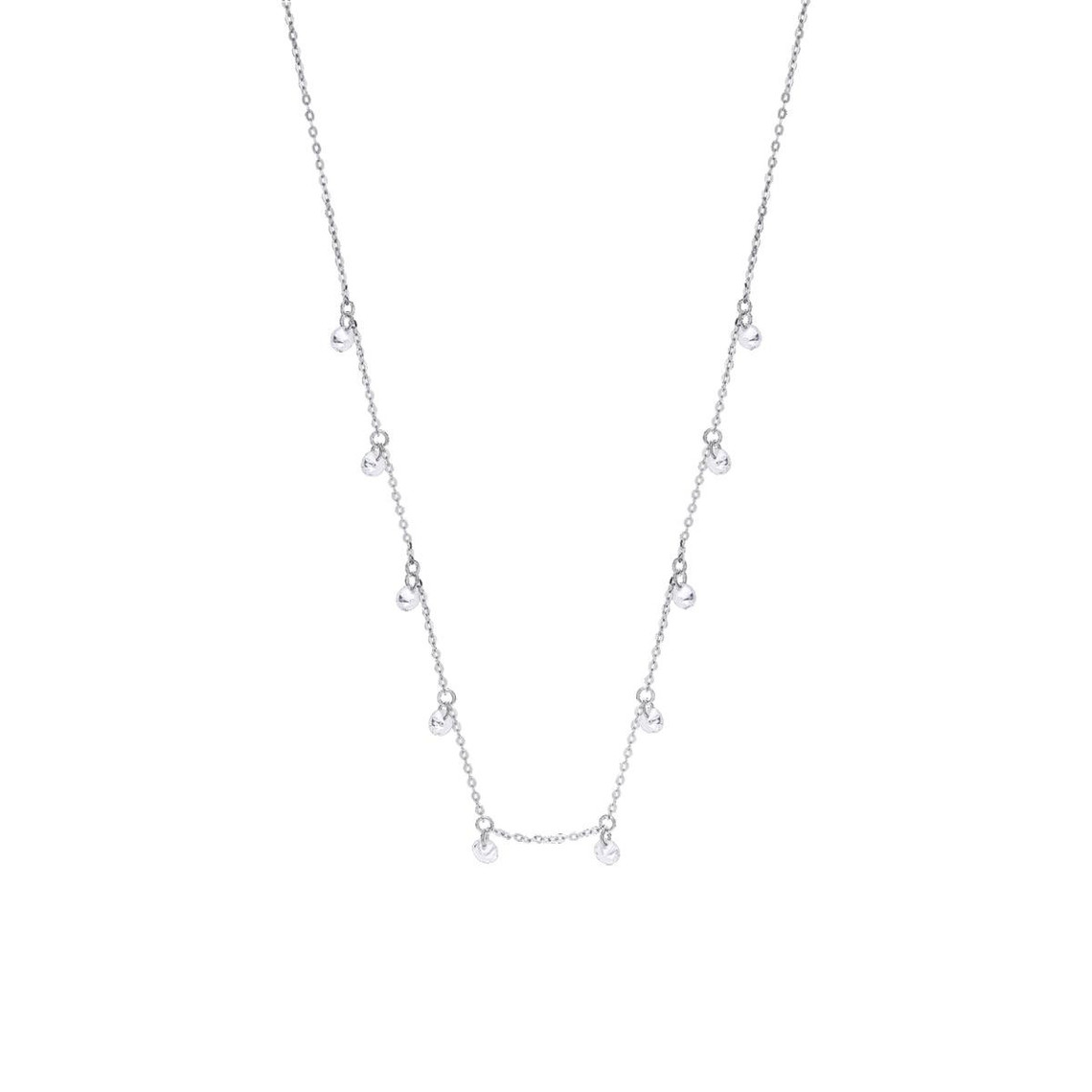 collier lotus silver femme - lp3002-1-1