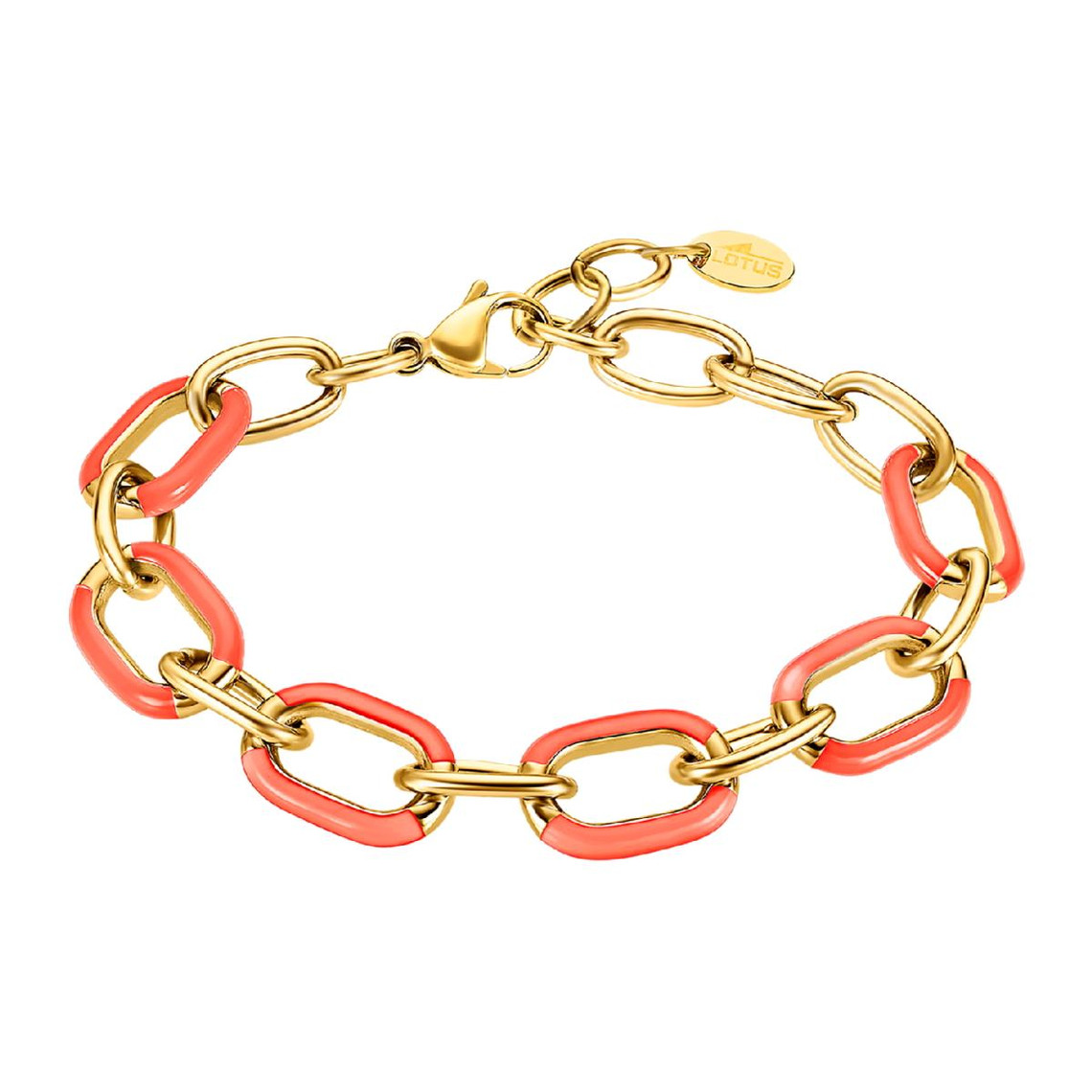 bracelet lotus style doré femme