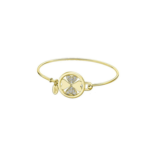 Lotus Style Bijoux - Bracelet Trèfle  LS2014-2-1En Acier DoréLotus Style  - Bijoux de marque jaune