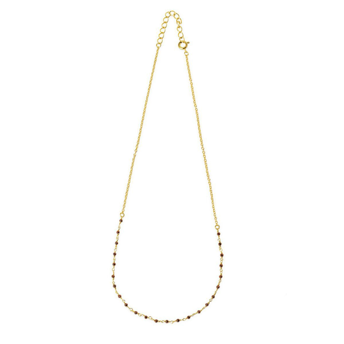 Collier femme LOD021300G Plaqué Or 750/1000 Lovely Day