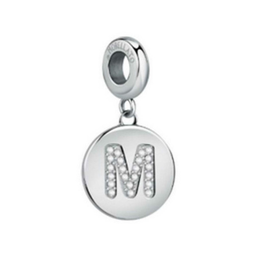 Morellato - Charms et perles Lettre M SCZ1145 en Acier Argenté Morellato - Promo bijoux charms 50 a 60