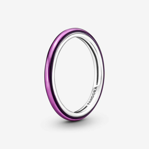Pandora - Bague violet ronde Pandora ME - Bijoux de marque