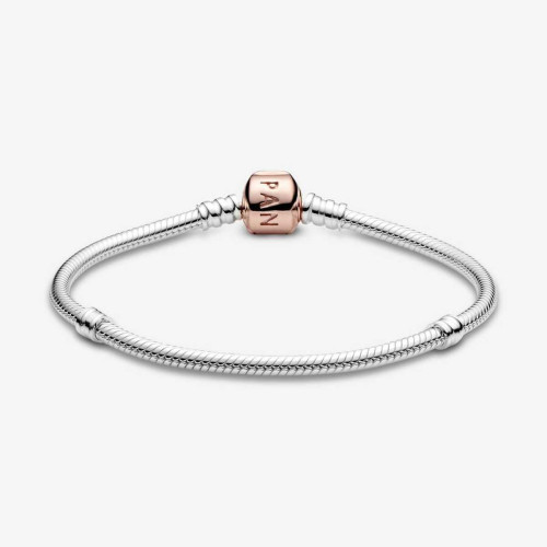 Pandora Bracelet Moments Argent Rose Femme 580702-16