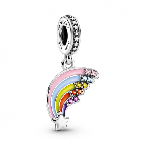 Pandora - Charm Pendant Arc-En-Ciel Multicolore Pandora Passions - Charms pandora fleur