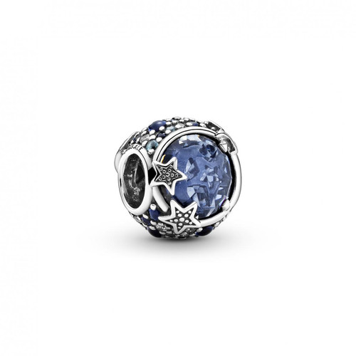 Pandora - Charm argent Céleste Étoiles Bleues Pandora Passions - Bijoux pandora multicolore
