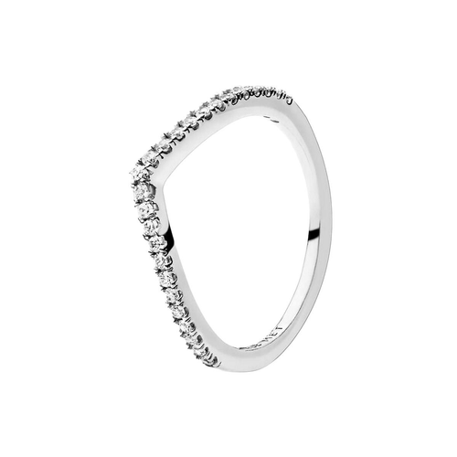 Pandora - Bague V scintillante Pandora Timeless Argent 925/1000ᵉ - Promo bijoux charms 30 a 40