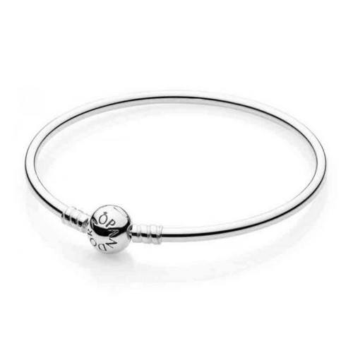 Pandora - Bracelet Jonc Pandora Moments Argent 925/1000ᵉ - Idees cadeaux noel bijoux charms