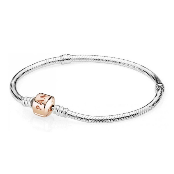 Pandora Bracelet Moments Argent Rose Femme 580702-17