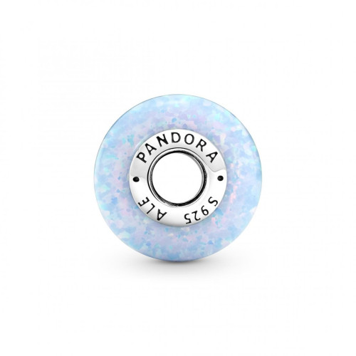 Pandora Charm Bleu Océan Opalescent - Pandora Argent 925/1000 791691C01
