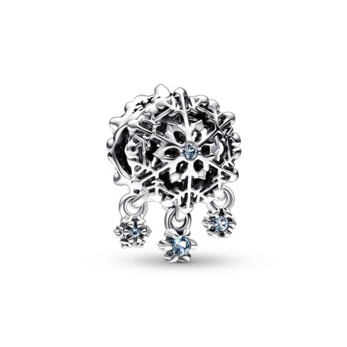 Pandora - Charm Flocon de Neige Ruisselant Pandora Moments Femme - Idees cadeaux noel bijoux charms