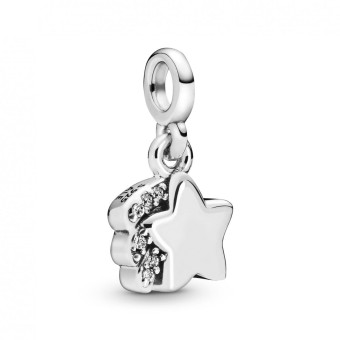 Pandora - Charm Mini Dangle Étoile Filante Pandora ME Argent 925/1000ᵉ - Charms et perles