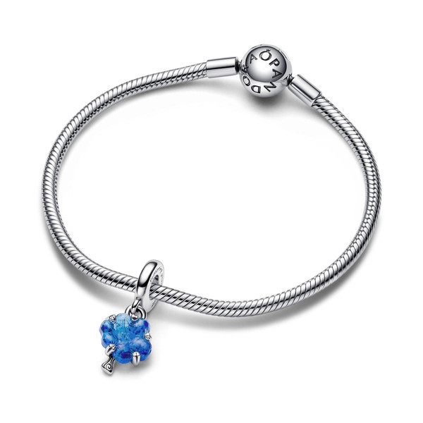 Pandora Charm Pendant Arbre de Vie Murano Bleu - Pandora Argent 925/1000 792614C01