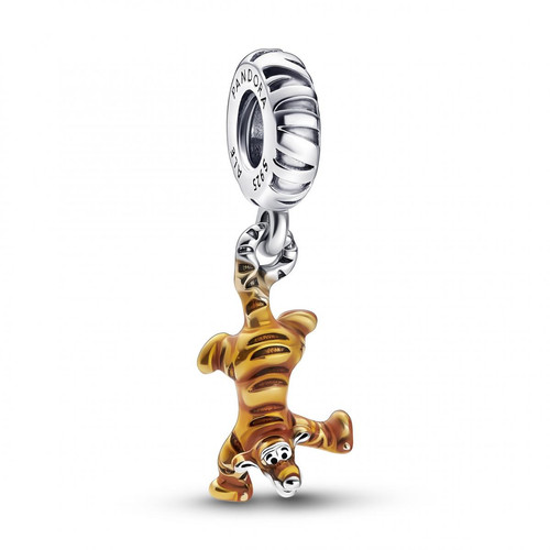 Pandora - Charm Pendant Disney Winnie l’Ourson Tigrou Orange - Bijoux Pandora