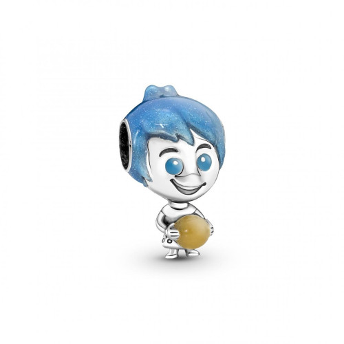 Pandora - Charm Pixar inspiré de Joie et sa Boule Souvenir Luminescente - Pandora - Charms pandora bleu