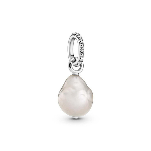 Pandora - Pendentif Perle blanche de culture d'Eau Douce Pandora Garden - Bijoux de marque blanc