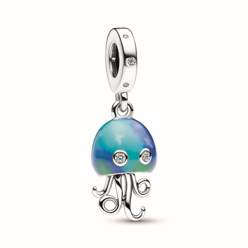 Pandora - Charm Pendant Méduse Versicolore - Charms pandora bleu