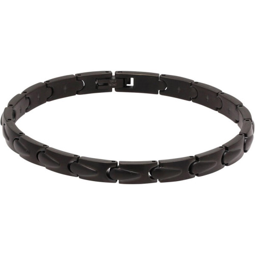 Rochet - Bracelet Homme HB7681 en Acier Noir Rochet  - Bijoux noir de marque