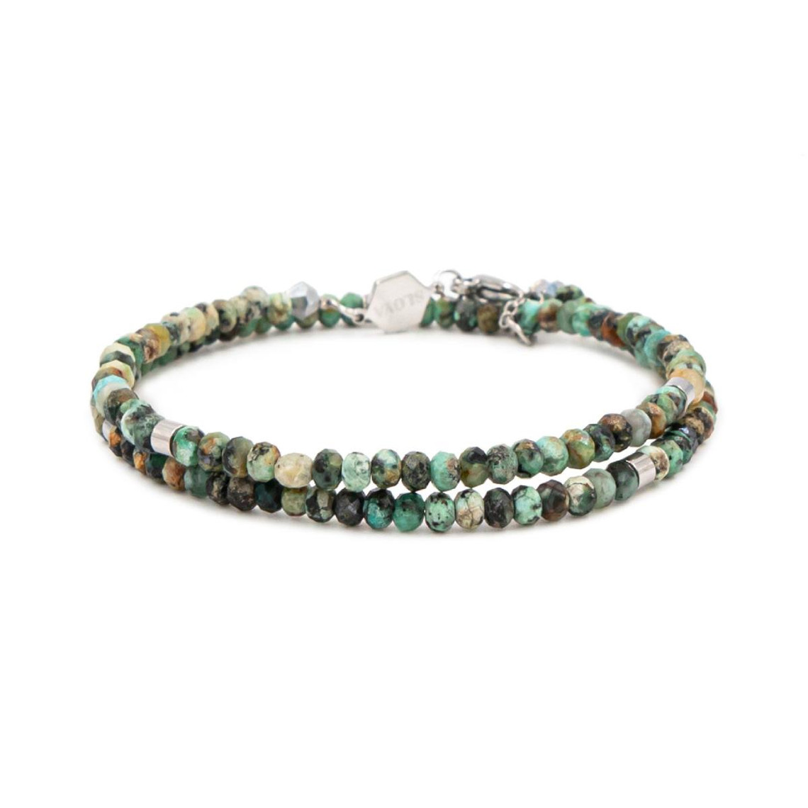 bracelet femme sloya lumia turquoise africain