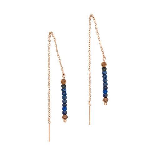 Sloya - Pendantes Sloya Lumia en pierres Lapis-lazuli - Boucle d oreille de marque