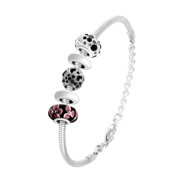 So Charm Bijoux Bracelet So Charm - Ensemble bracelet avec Charms pour Femme SB050+109N+43+209N+43+94